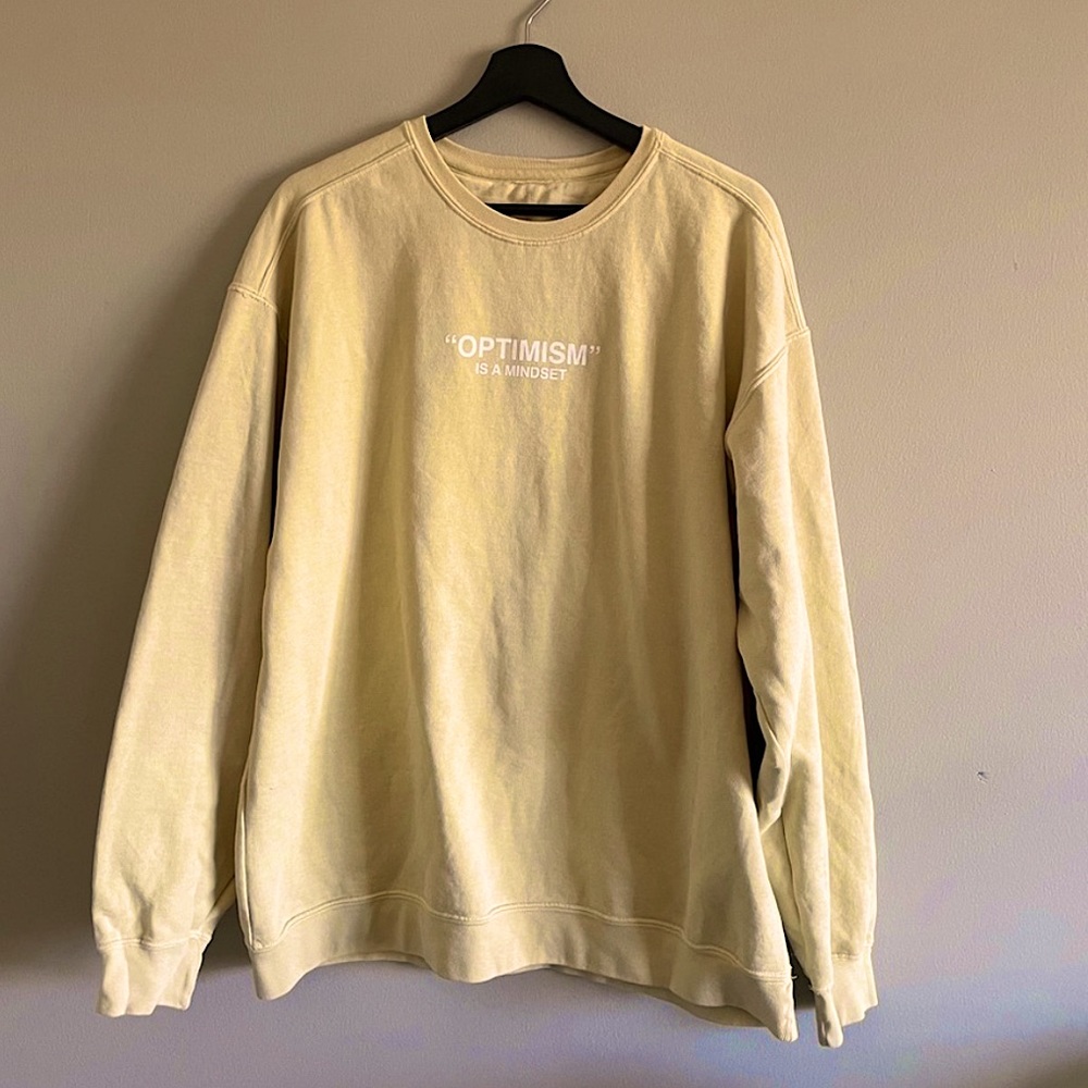 The Mayfair Group “optimism” Crewneck
